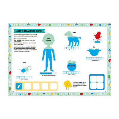 Rebo publishers water - gek op wetenschap met 100+ stickers