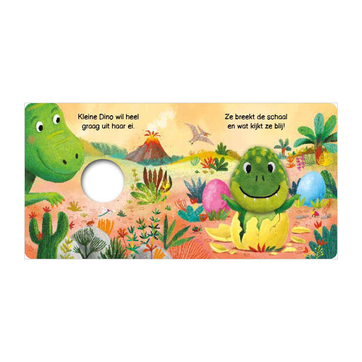 Rebo publishers kleine dino - vingerpopboek
