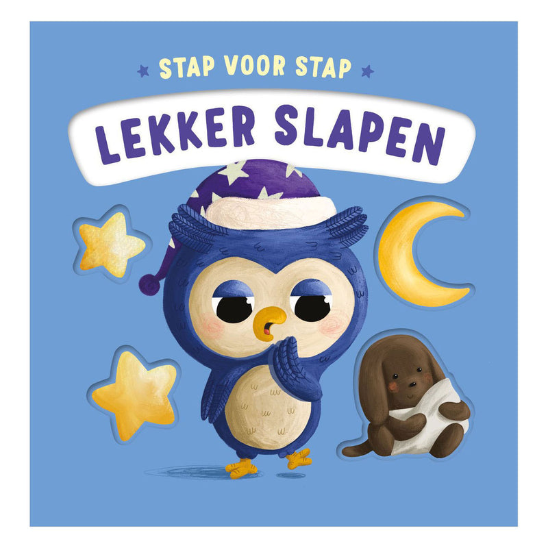 Rebo publishers lekker slapen - stap voor stap kartonboekje