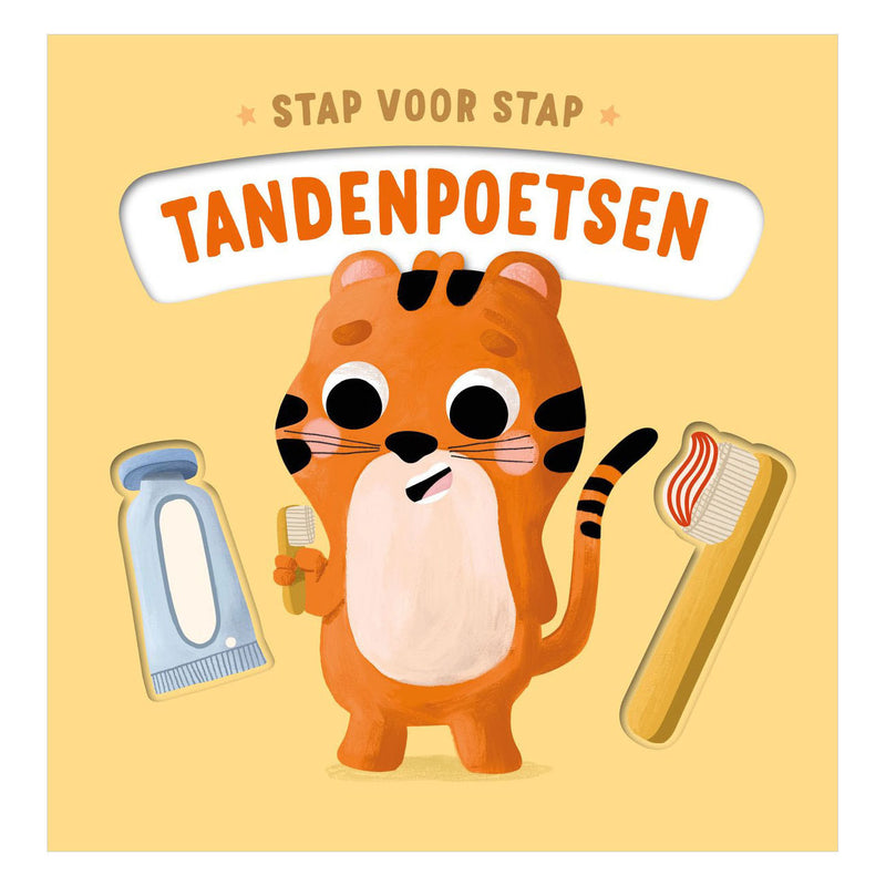 Rebo publishers tandenpoetsen - stap voor stap kartonboekje