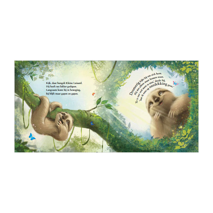 Rebo publishers verhalenboek: kleine luiaard. 2+