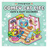 Rebo publishers comfy cat life - cute cozy kleurboek