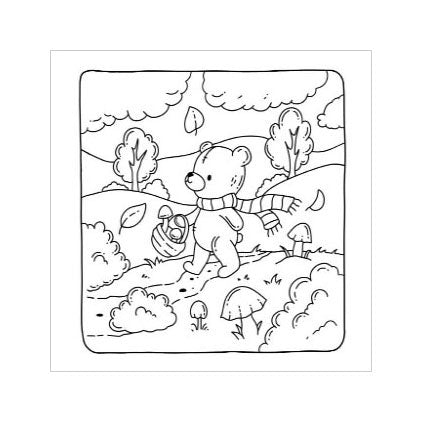 Rebo publishers cozy autumn - cute cozy kleurboek