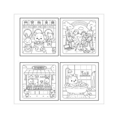 Rebo publishers cuddly friends - cute cozy kleurboek