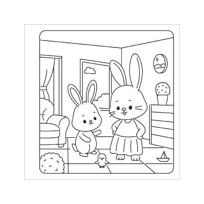 Rebo publishers cuddly friends - cute cozy kleurboek