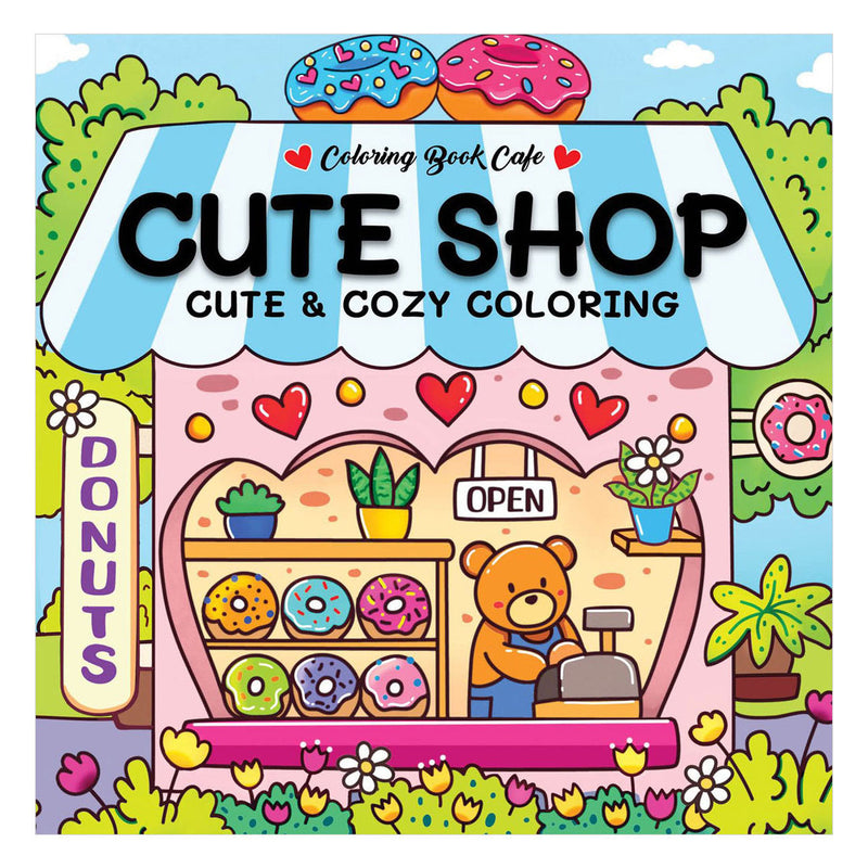 Rebo publishers cute shop - cute cozy kleurboek