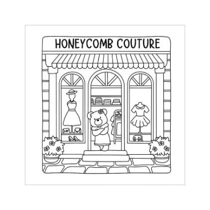 Rebo publishers cute shop - cute cozy kleurboek