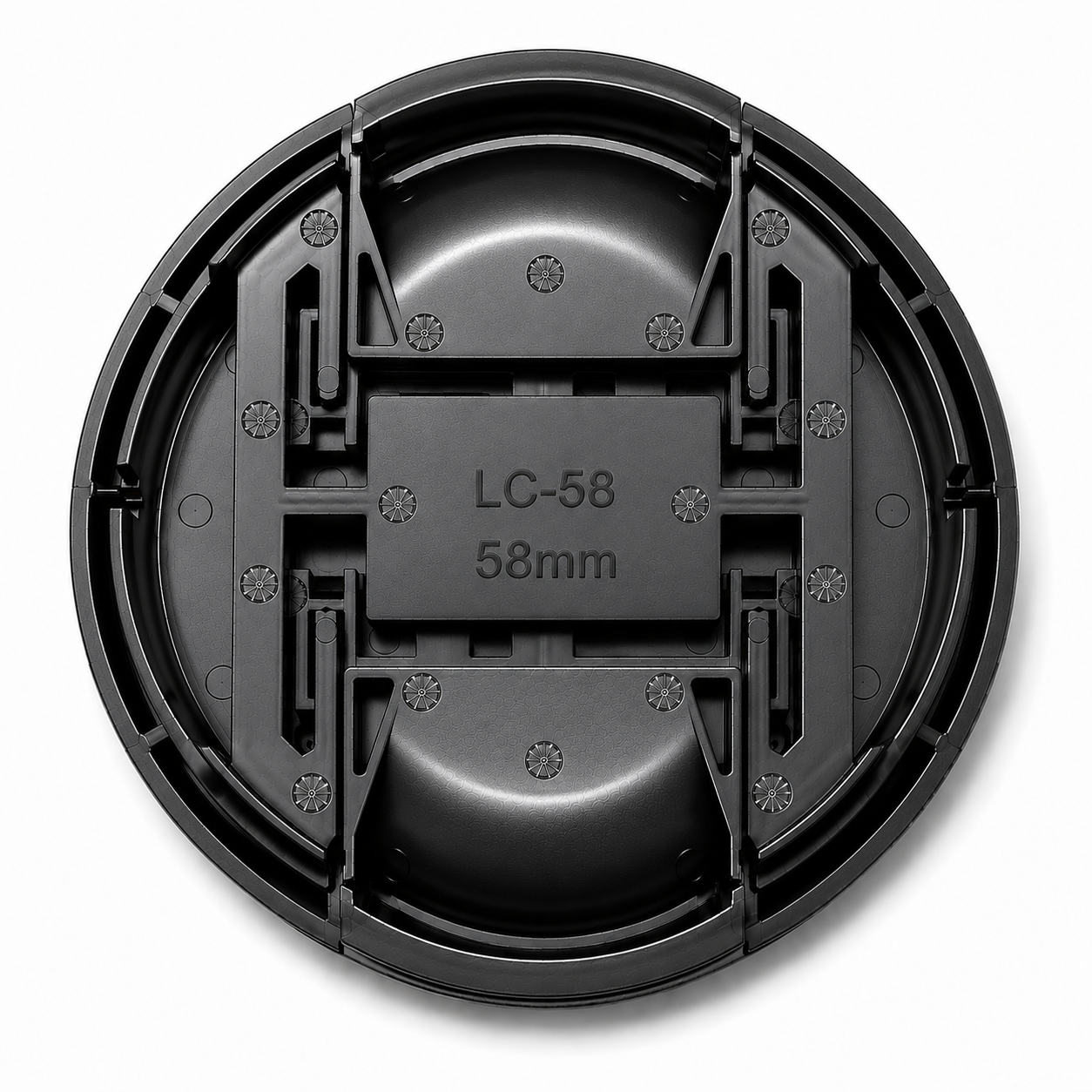 Matin lensdop met elastiek 58 mm m-6280-3