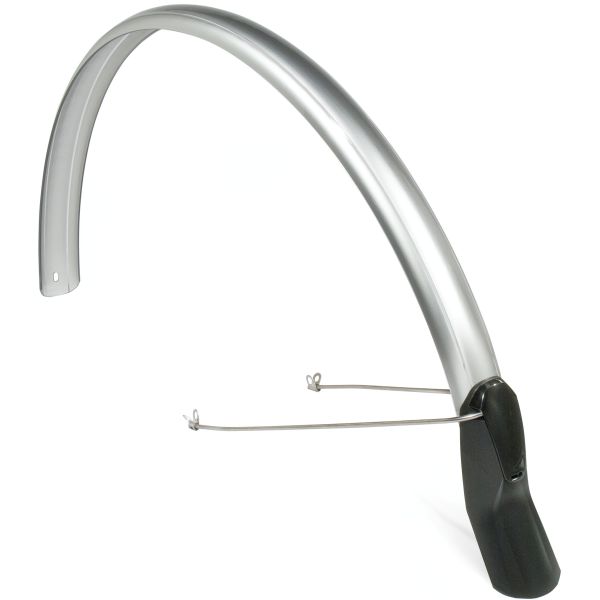 Eurofender scatto achterspatbord 51mm - 28 inch zilver