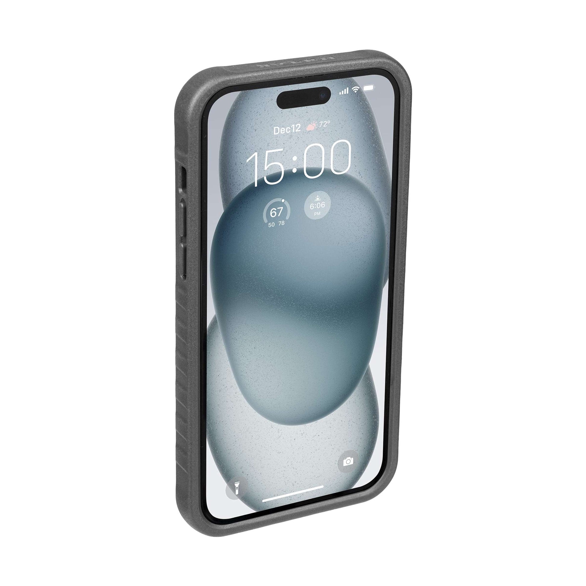 Topeak telefoonhouder ridecase iphone 15 plus bevestiging