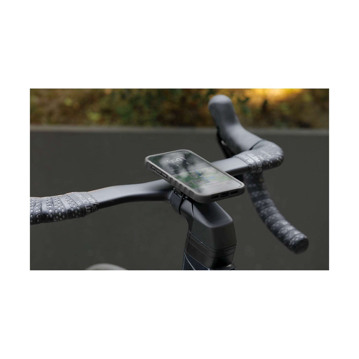 Topeak telefoonhouder ridecase iphone 15 plus bevestiging