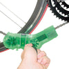 Finish line chain scrubber