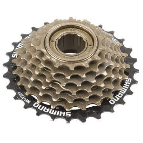 MF-TZ500 freewheel 7 speed 14-28 tands zwart