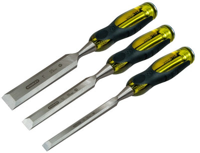 Stanley handgereedschap steekbeitelset fatmax 3dlg. (12,18,25 mm) - 2-16-268