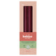 Bolsius gotische kaarsen 245 24 doos 4 metallic red | 2 stuks