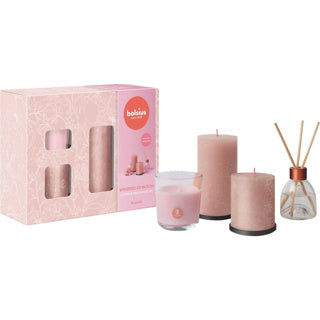 Bolsius giftset medium whispers of bloom