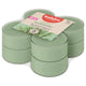 Bolsius maxilichten clear cup 8u true scents rosemary | 6 stuks