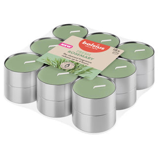 Bolsius geurtheelichten 4u true scents rosemary | 8 stuks