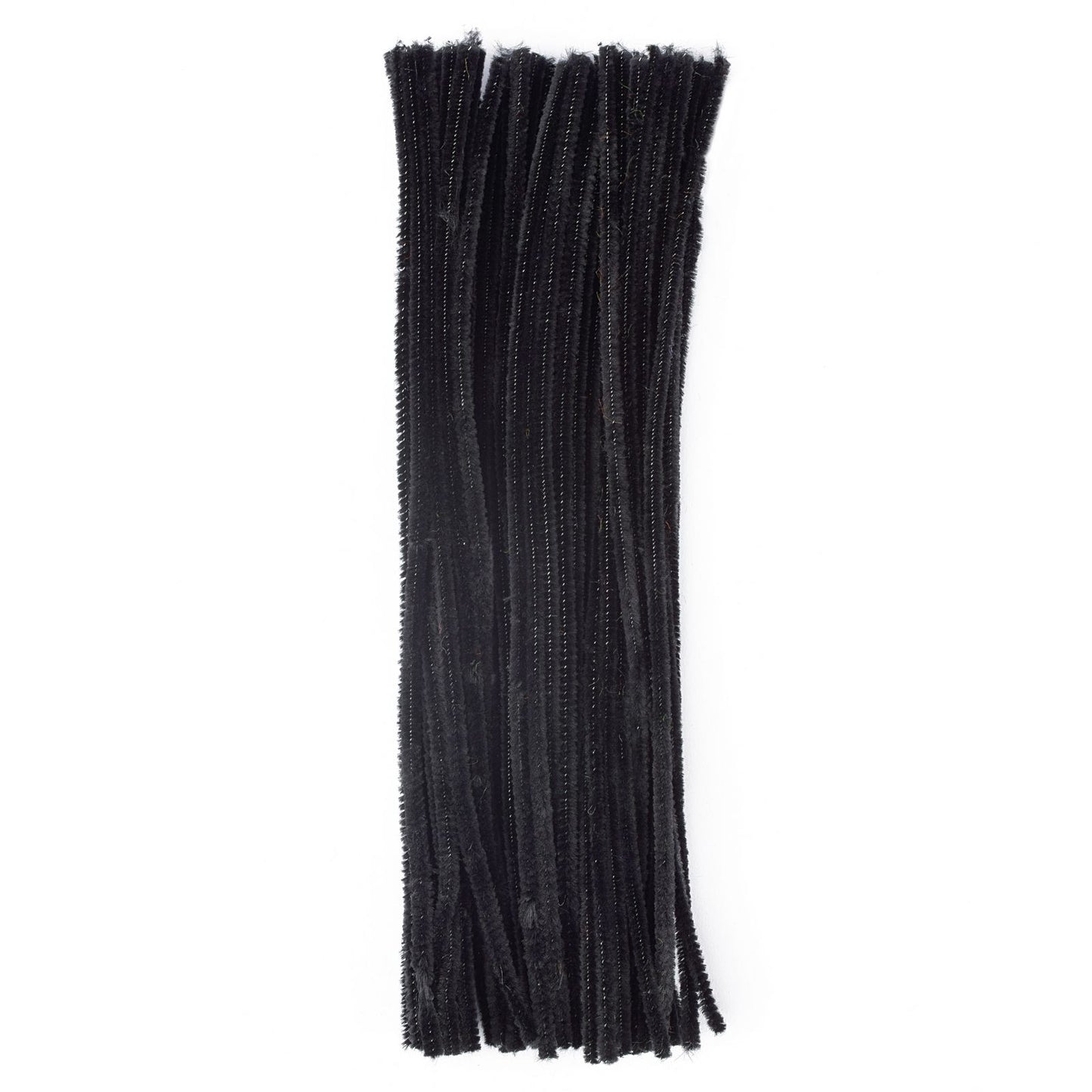 Vaessen creative • chenilledraden 6mm 50st. 30cm zwart
