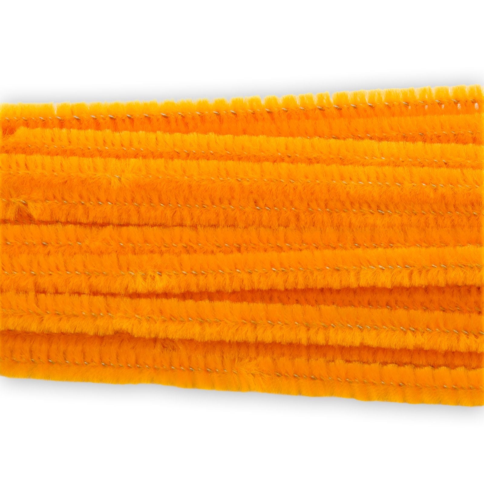 Vaessen creative • chenilledraden 6mm 25st. 30cm donkergoud