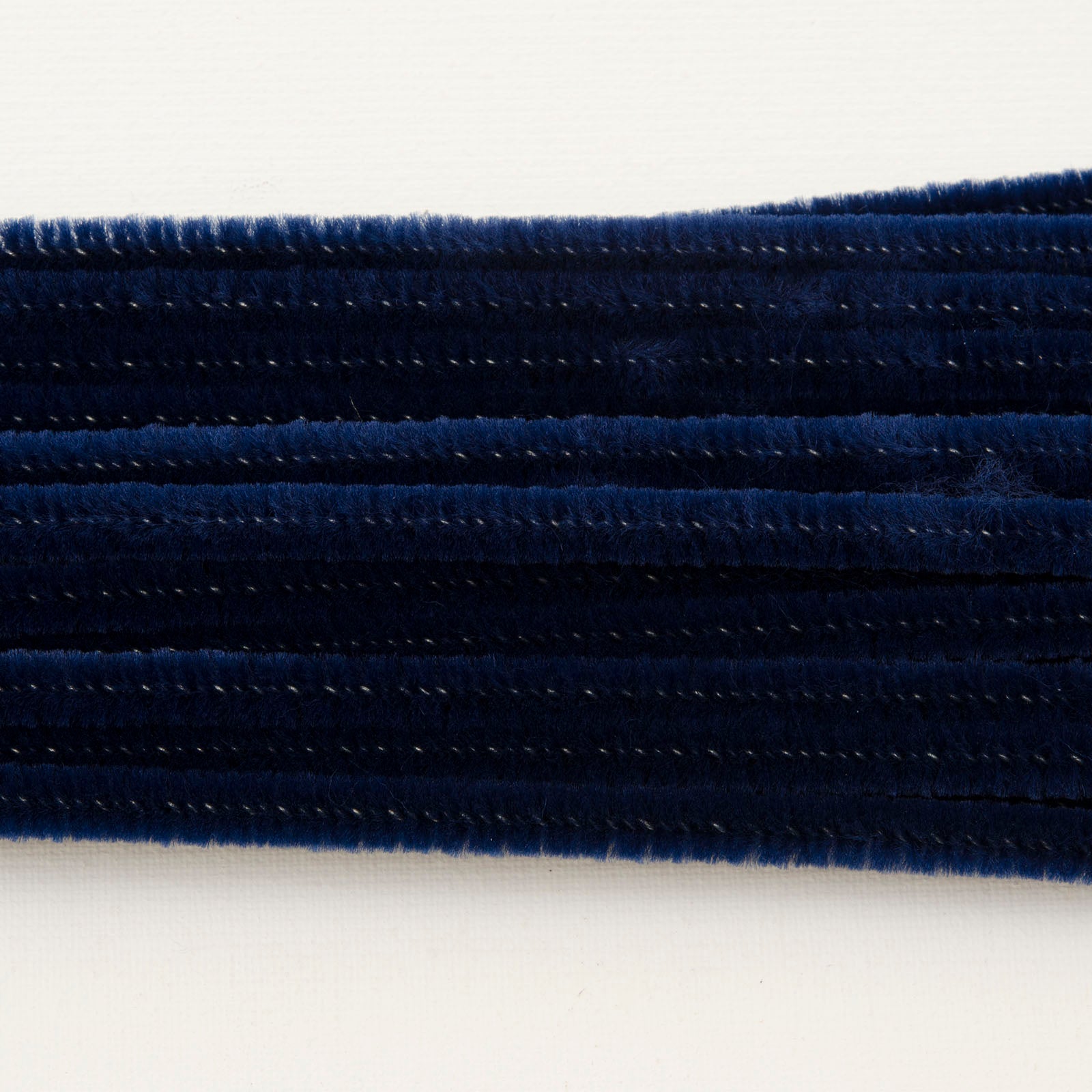 Vaessen creative • chenilledraden 6mm 25st. 30cm marineblauw