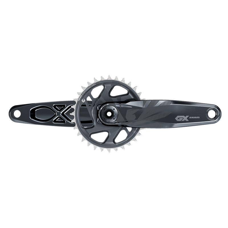 Sram crankset gx eagle boost 32t 12 speed dub zwart glans 165mm