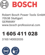 Bosch accessoires stofzakken voor pks 40, gex 150 ace, pss 23 a, gss 16 a, psf 22 a, guf 422 a 1st - 1605411028 - afbeelding 2