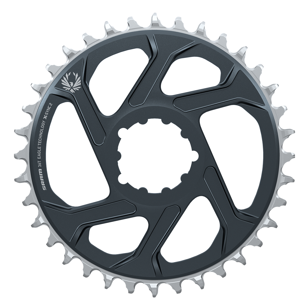 Sram tandwiel 36t x-sync eagle dm 3mm offset lunar polar grey