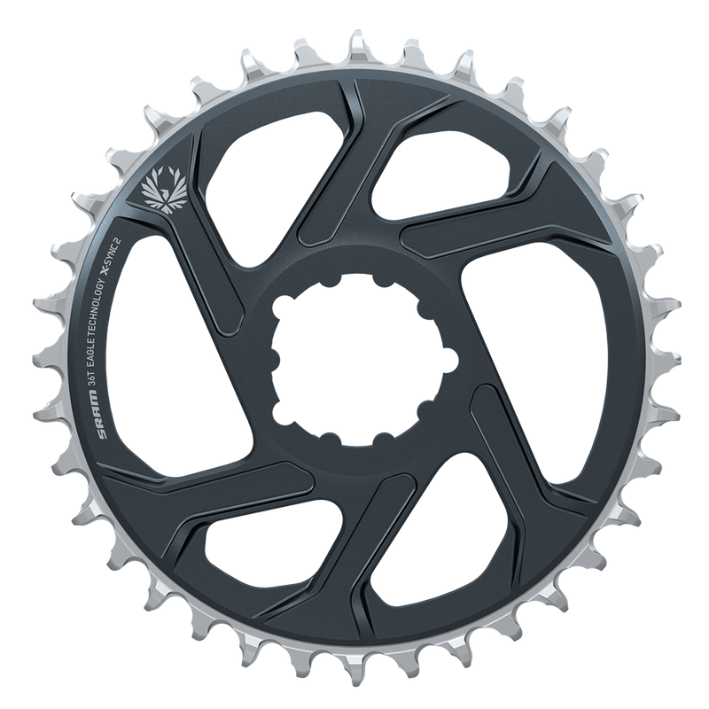 Sram tandwiel 36t x-sync eagle dm 3mm offset lunar polar grey