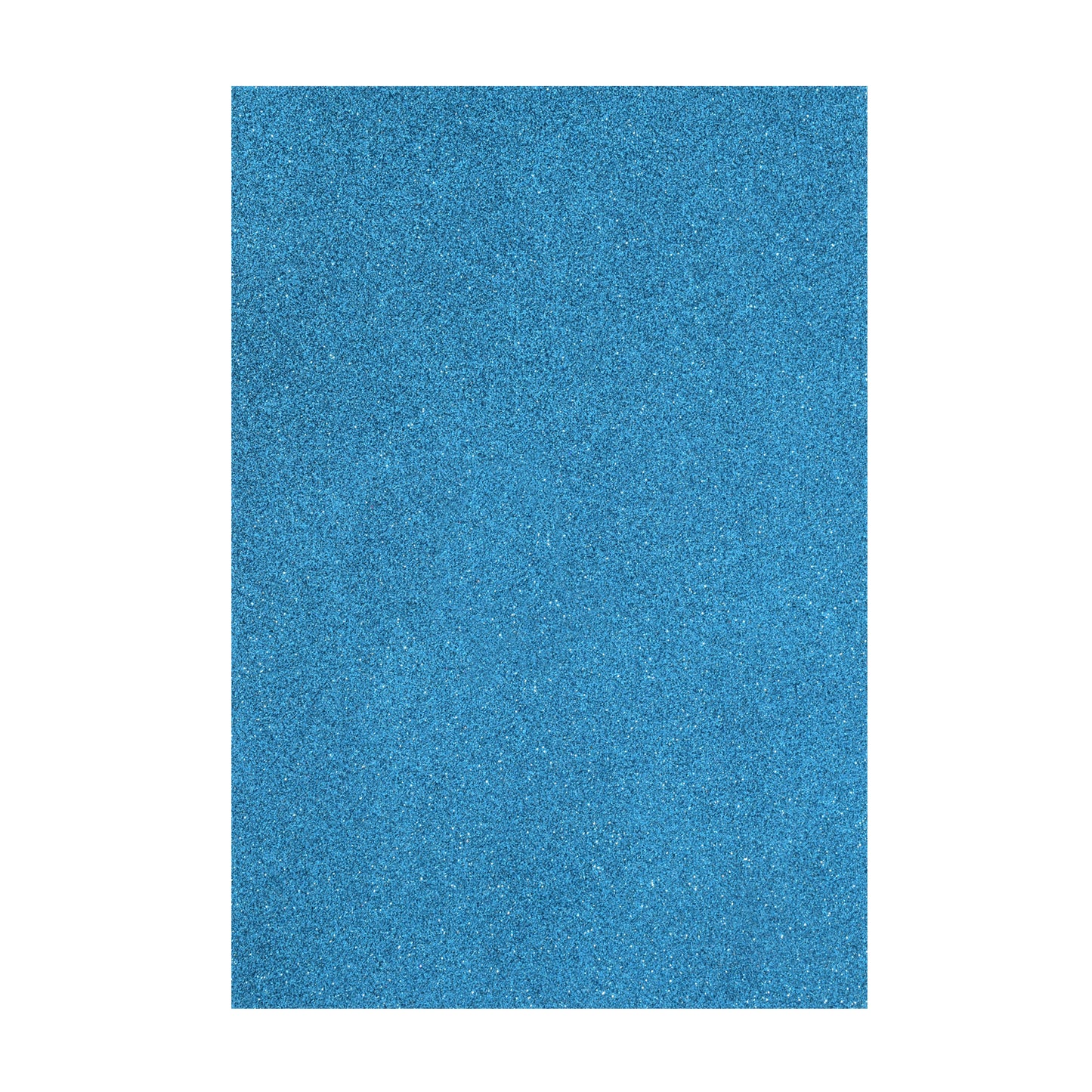 Vaessen creative • foam 2mm a4 10pcs glitter lichtblauw