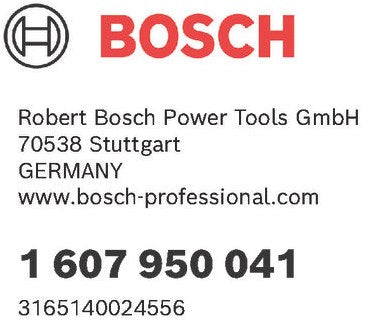 Bosch accessoires bosch reservesleutelvoor tandkransboorhouders s3 - a 110 mm - 50 mm - 4 mm - 8 mm