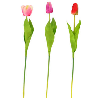 Kunst bloem tulp 53 cm 12 assorti | 48 stuks