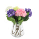 No brand hortensia single l 84cm | 12 stuks