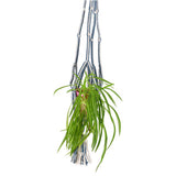 No brand in the mood collection pothouder blauw macrame 110 cm | 6 stuks - afbeelding 2