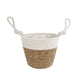 No brand mand blois m naturel wit riet pot | 2 stuks