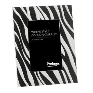 No brand fotolijst zebra parlane 17x22 cm | 3 stuks