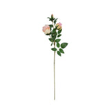 No brand kunstbloem rozen 79 cm 3 assorti | 4 stuks - afbeelding 1