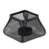 No brand theelichthouder sjoerd staal 13x13x10 cm | 4 stuks