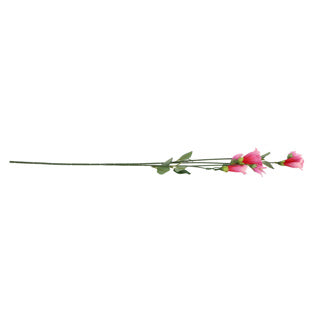 No brand kunst bloem campanula licht roze zijde 60 cm | 4 stuks