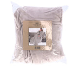 No brand plaid met mouwen 150x200 pumice stone - afbeelding 1