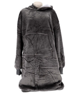 No brand hoodie sherry 70 x 110 charcoal grey