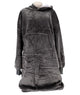 No brand hoodie sherry 70 x 110 charcoal grey