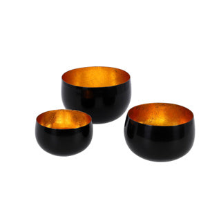 Schaaltjes marrakech black royal set van 3 | 4 stuks