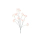 No brand kunstbloem saxifraga zalm 130 cm | 2 stuks