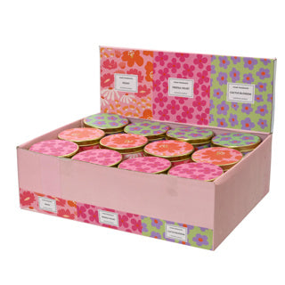 Geurkaars wax in blik 3 assorti | 4 stuks