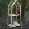No brand plantenrek met 2 lagen 76 cm naturel | 2 stuks