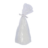 No brand kaars boom white 10x10x20cm | 4 stuks - afbeelding 1