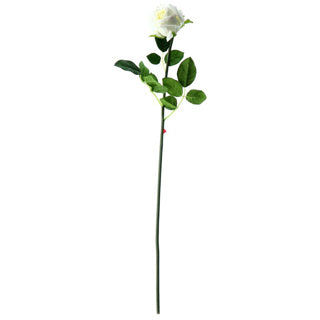 No brand kunstbloem rozentak creme 56 cm | 6 stuks