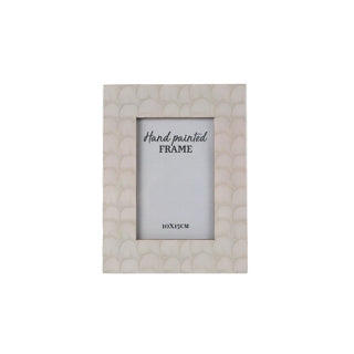 No brand fotolijst masie (10x15) hout emaille 16x21,5x1cm | 2 stuks