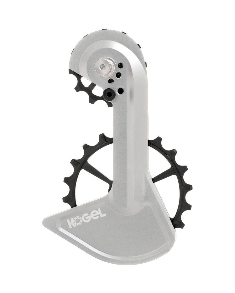 Shimano kogel derauilleurkooi oversized kolossos speed r9200 road grijs (raw)